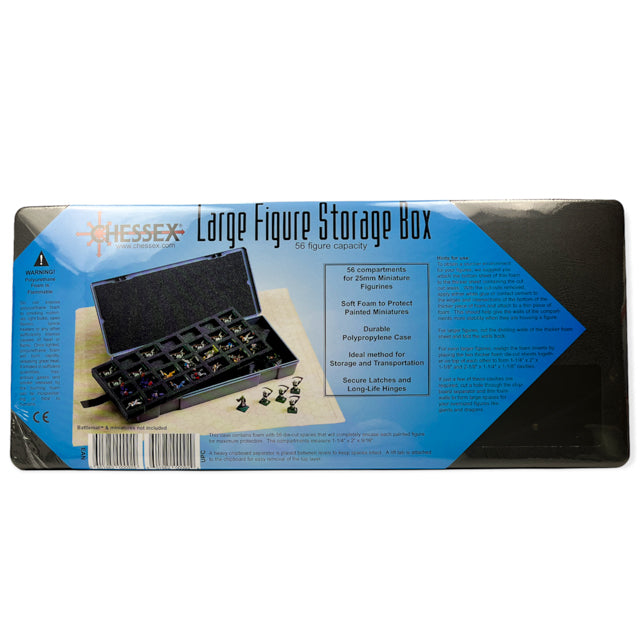 Chessex Figure Storage Box Large for 25mm Figures