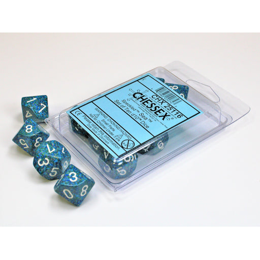 Chessex 25116 Speckled Sea Set of Ten d10s (9003714085101)