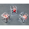 Chessex 19mm Double Dice Clear/black - CHXKOP10299