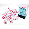 Chessex Festive Pop Art/red 12mm d6 Dice Block (36 dice) - CHX27939