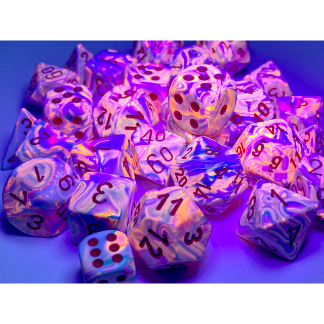 Chessex Festive Pop Art/red 12mm d6 Dice Block (36 dice) - CHX27939