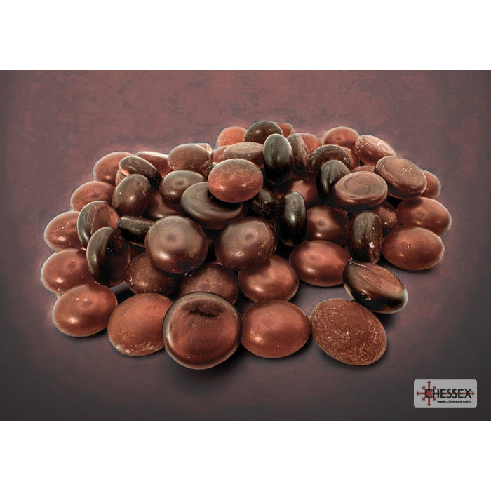 Chessex 1189 Frosted Amethyst Glass Stones Qty Approx 40 or more in 5 1/2" Tube (9003758715117)