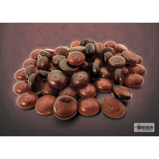 Chessex 1189 Frosted Amethyst Glass Stones Qty Approx 40 or more in 5 1/2" Tube (9003758715117)