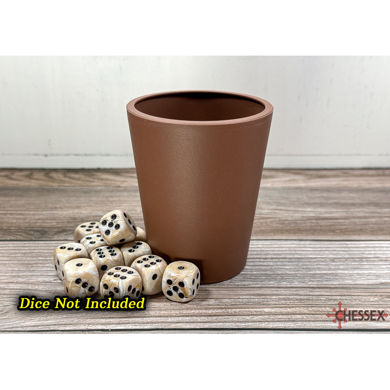 Chessex Flexible Dice Cup Brown - CHX89009