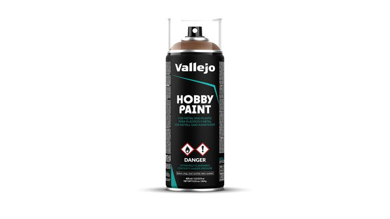 Vallejo AV28019 Aerosol Spray Primer - Beasty Brown - Hobby City NZ (9004811256045)
