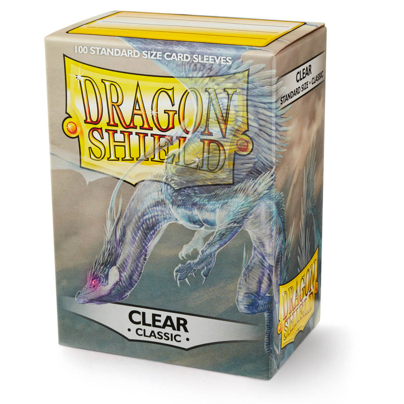 Dragon Shield AT-10001 Sleeves (100) Clear Classic - Hobby City NZ (9003889230061)