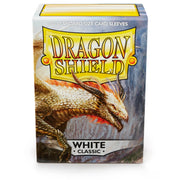 Dragon Shield AT-10005 Sleeves (100) White Classic - Hobby City NZ (9003889361133)