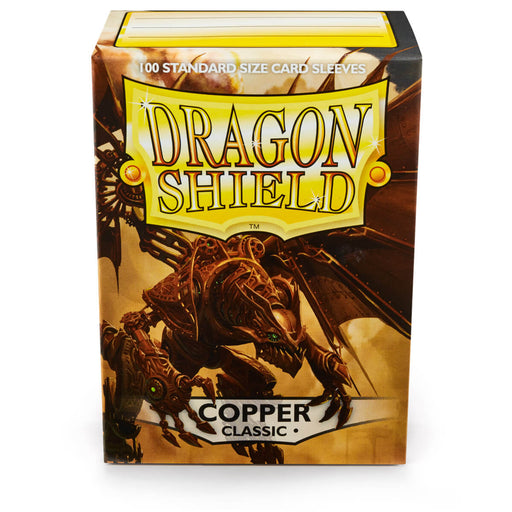 Dragon Shield AT-10016 Sleeves (100) Copper Classic - Hobby City NZ (9003889590509)