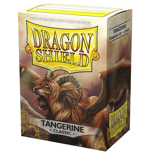 Dragon Shield AT-10030 Sleeves (100) Tangerine Classic - Hobby City NZ (9003889656045)