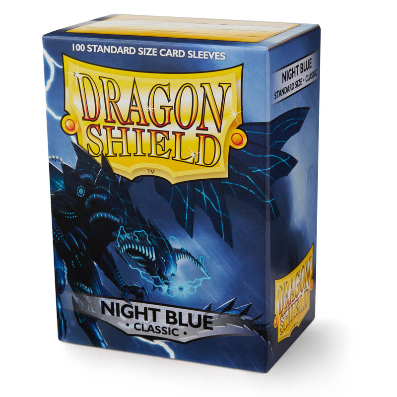Dragon Shield AT-10042 Sleeves (100) Night Blue Classic - Hobby City NZ (9003889688813)