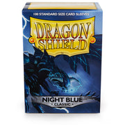 Dragon Shield AT-10042 Sleeves (100) Night Blue Classic - Hobby City NZ (9003889688813)
