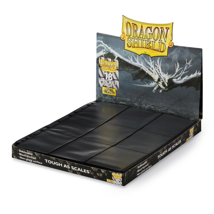 Dragon Shield AT-10311 18-Pocket Pages Sideloaded NonGlare - Hobby City NZ (9003889754349)