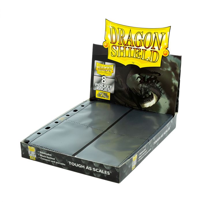 Dragon Shield AT-10313 8-Pocket Pages Sideloaded NonGlare - Hobby City NZ (9003889819885)