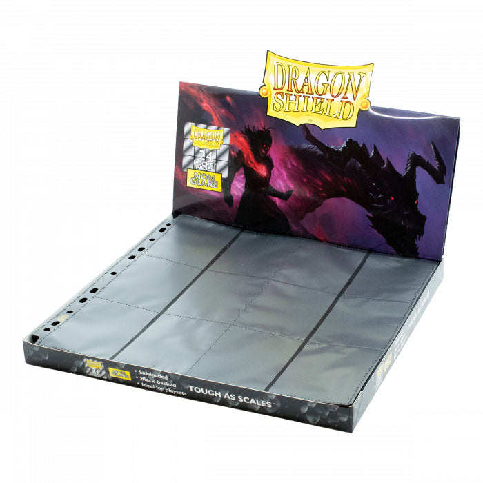 Dragon Shield AT-10314 24-Pocket Pages Sideloaded NonGlare - Hobby City NZ (9003889852653)