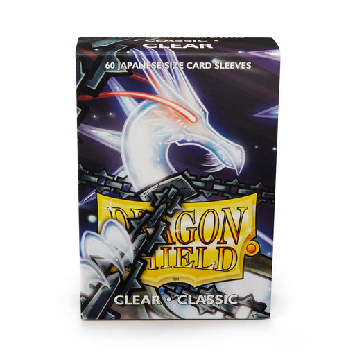 Dragon Shield AT-10601 JPN Sleeves (60) Clear Classic - Hobby City NZ (9003890376941)