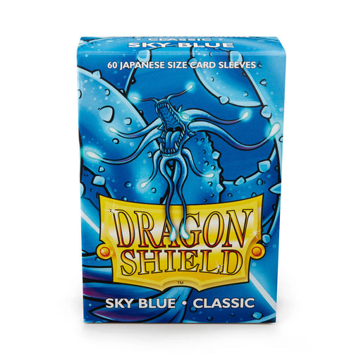 Dragon Shield AT-10619 JPN Sleeves (60) Sky Blue Classic - Hobby City NZ (9003890508013)