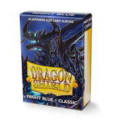 Dragon Shield AT-10642 JPN Sleeves (60) Night Blue Classic - Hobby City NZ (9003890606317)
