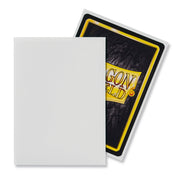 Dragon Shield AT-11005 Sleeves (100) White Matte - Hobby City NZ (9003890770157)