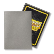 Dragon Shield AT-11008 Sleeves (100) Silver Matte - Hobby City NZ (9003890901229)