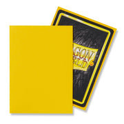 Dragon Shield AT-11014 Sleeves (100) Yellow Matte - Hobby City NZ (9003891065069)