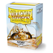 Dragon Shield AT-11017 Sleeves (100) Ivory Matte - Hobby City NZ (9003891130605)