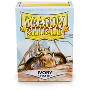 Dragon Shield AT-11017 Sleeves (100) Ivory Matte - Hobby City NZ (9003891130605)