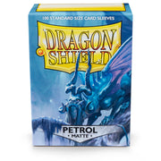 Dragon Shield AT-11020 Sleeves (100) Petrol Matte - Hobby City NZ (9003891261677)