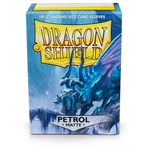 Dragon Shield AT-11020 Sleeves (100) Petrol Matte - Hobby City NZ (9003891261677)