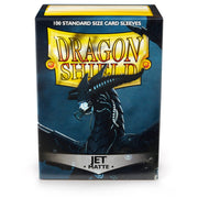 Dragon Shield AT-11024 Sleeves (100) Jet Matte - Hobby City NZ (9003891523821)