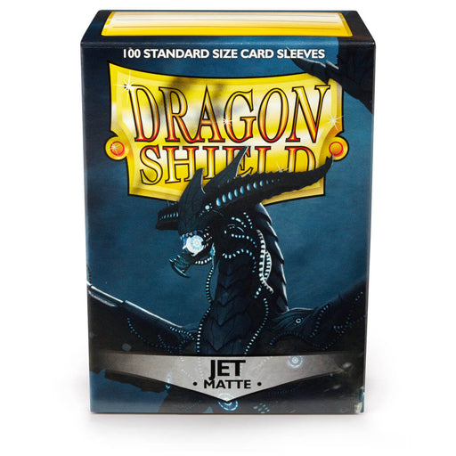 Dragon Shield AT-11024 Sleeves (100) Jet Matte - Hobby City NZ (9003891523821)