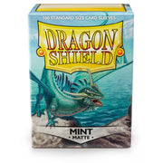 Dragon Shield AT-11025 Sleeves (100) Mint Matte - Hobby City NZ (9003891556589)