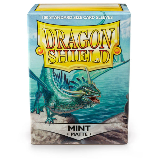 Dragon Shield AT-11025 Sleeves (100) Mint Matte - Hobby City NZ (9003891556589)