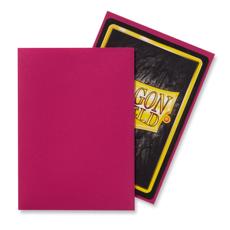 Dragon Shield AT-11026 Sleeves (100) Magenta Matte - Hobby City NZ (9003891589357)