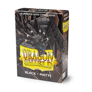 Dragon Shield AT-11102 JPN Sleeves (60) Black Matte - Hobby City NZ (9003892539629)