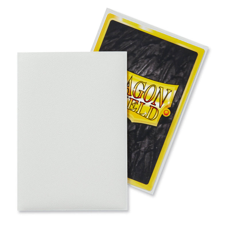 Dragon Shield AT-11105 JPN Sleeves (60) White Matte - Hobby City NZ (9003892605165)