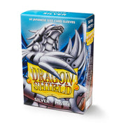 Dragon Shield AT-11108 JPN Sleeves (60) Silver Matte - Hobby City NZ (9003892670701)