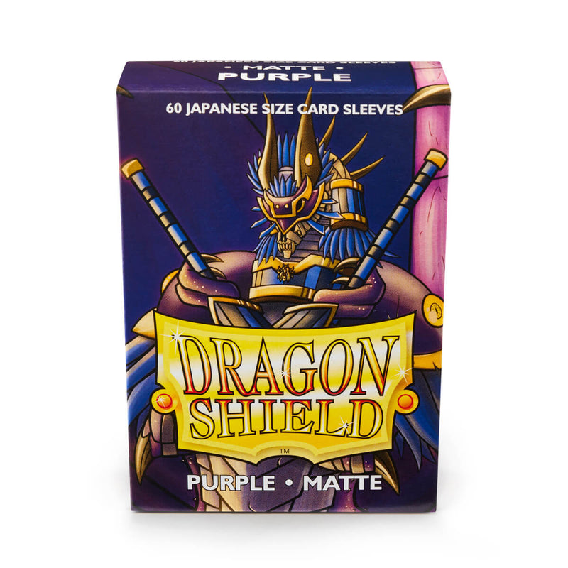 Dragon Shield AT-11109 JPN Sleeves (60) Purple Matte - Hobby City NZ (9003892703469)