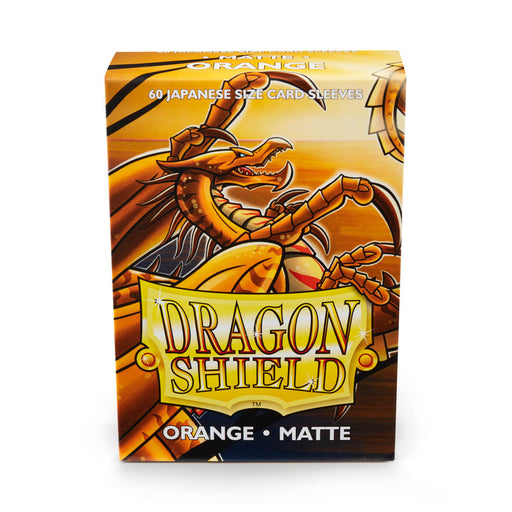 Dragon Shield AT-11113 JPN Sleeves (60) Orange Matte - Hobby City NZ (9003892769005)