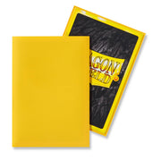 Dragon Shield AT-11114 JPN Sleeves (60) Yellow Matte - Hobby City NZ (9003892834541)