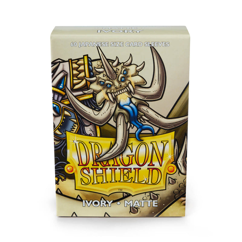 Dragon Shield AT-11117 JPN Sleeves (60) Ivory Matte - Hobby City NZ (9003892900077)