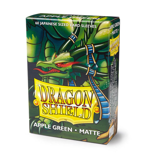 Dragon Shield AT-11118 JPN Sleeves (60) Apple Green Matte - Hobby City NZ (9003892932845)