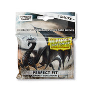 Dragon Shield AT-13123 Sleeves (100) Perfect Fit Sideloaders Smoke (9003898044653)