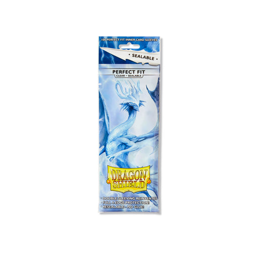 Dragon Shield AT-13201 Sleeves (100) Perfect Fit Sealable Clear (9003898077421)