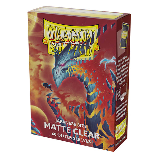 Dragon Shield AT-13352 Outer Sleeves (60) JPN Matte Clear (9003898175725)