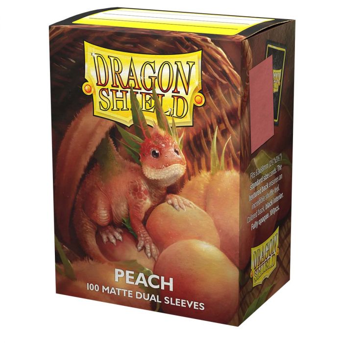 Dragon Shield AT-15053 Sleeves (100) Dual Matte Peach (9003898568941)