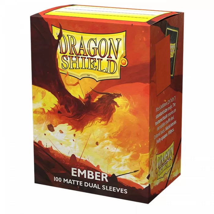Dragon Shield AT-15054 Sleeves (100) Dual Matte Ember (9003898601709)