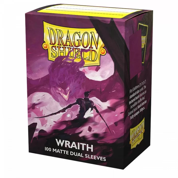 Dragon Shield AT-15056 Sleeves (100) Dual Matte Wraith (9003898667245)
