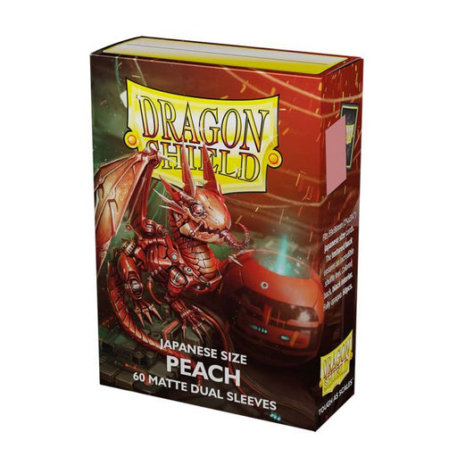 Dragon Shield AT-15153 JPN Sleeves (60) Dual Matte Peach (9003899355373)