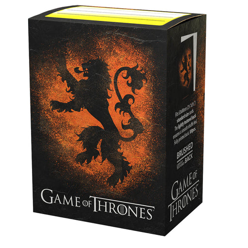 Dragon Shield AT-16030 Sleeves (100) GOT House Lannister Brushed Art (9003900502253)