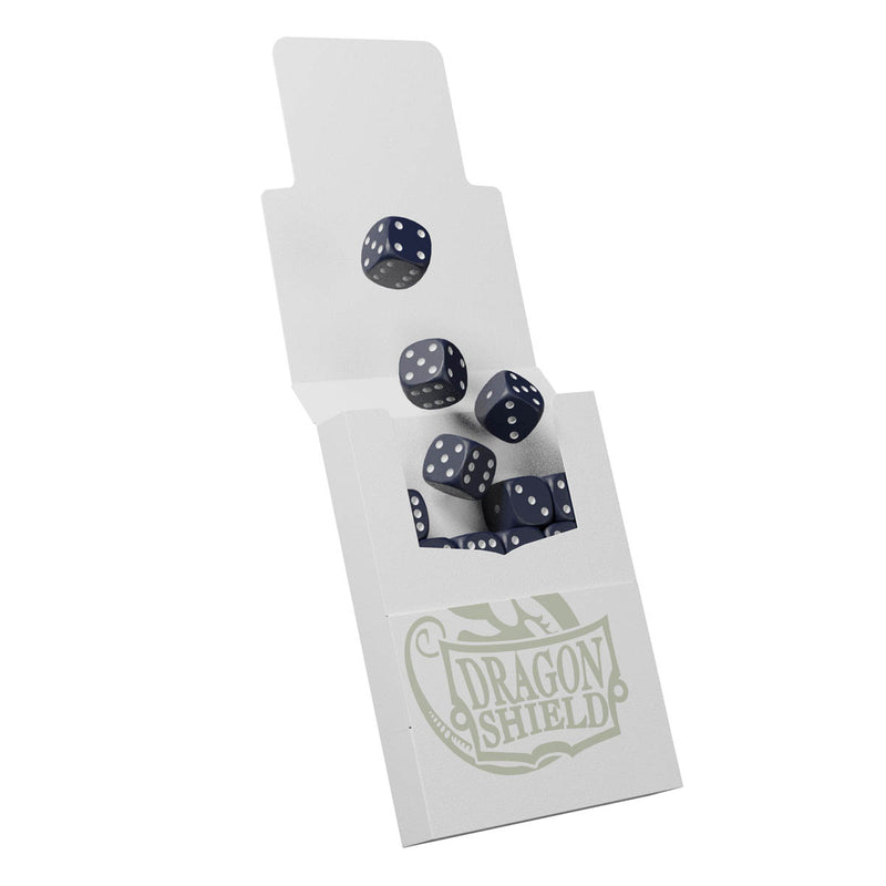 Dragon Shield AT-30505 Cube Shell White (8 Count) - Hobby City NZ (9003905548525)